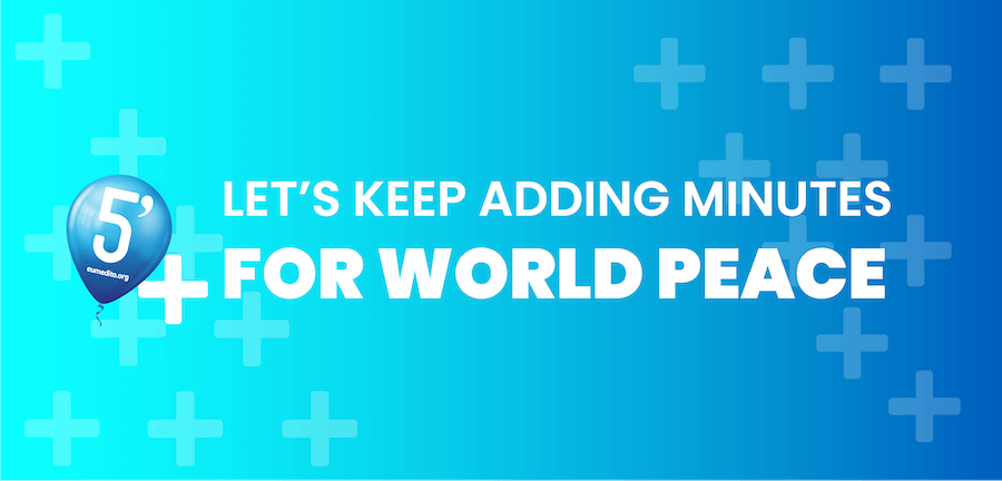 banner for meditation campaign