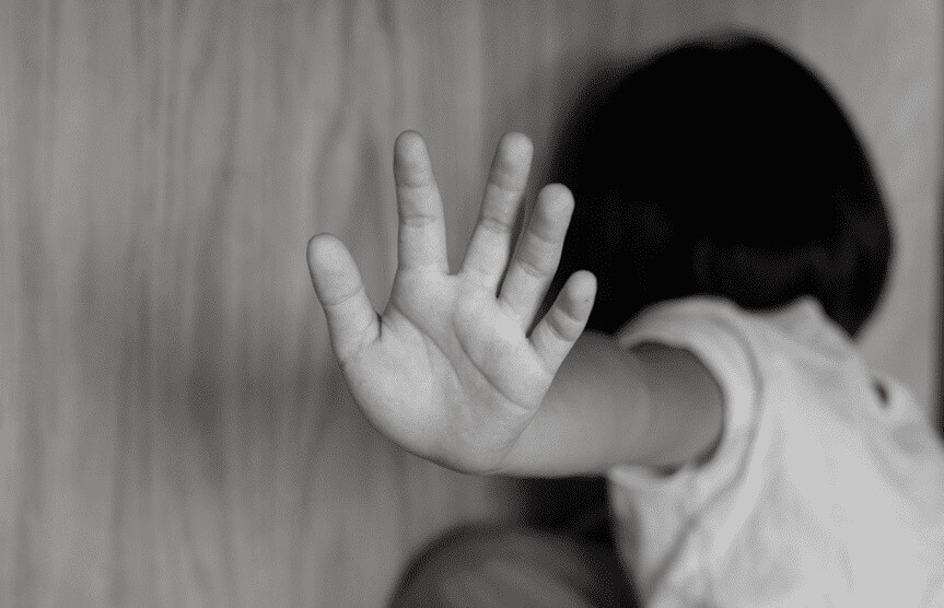 bambina bianco e nero