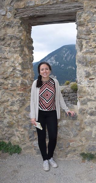 Dani in Rose des Pyrenees