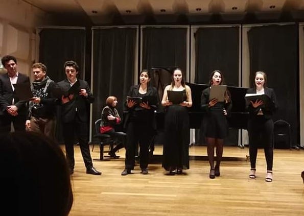 Maria canta al conservatorio