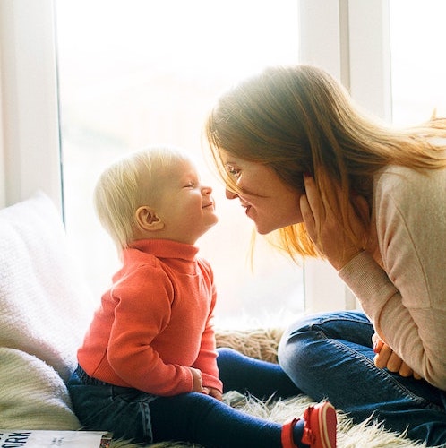 madre con la sua figlia