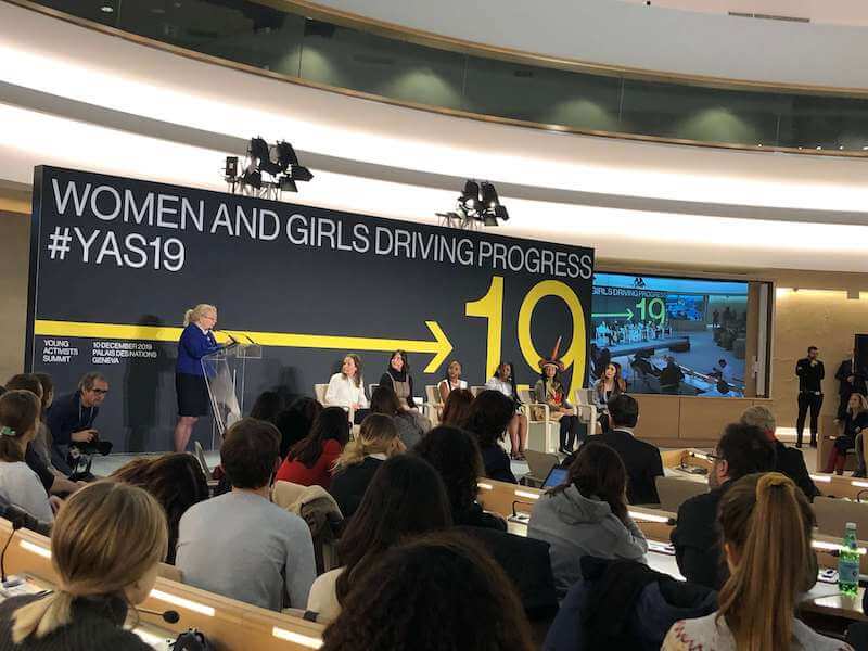 Converenza dei giovani attivisti